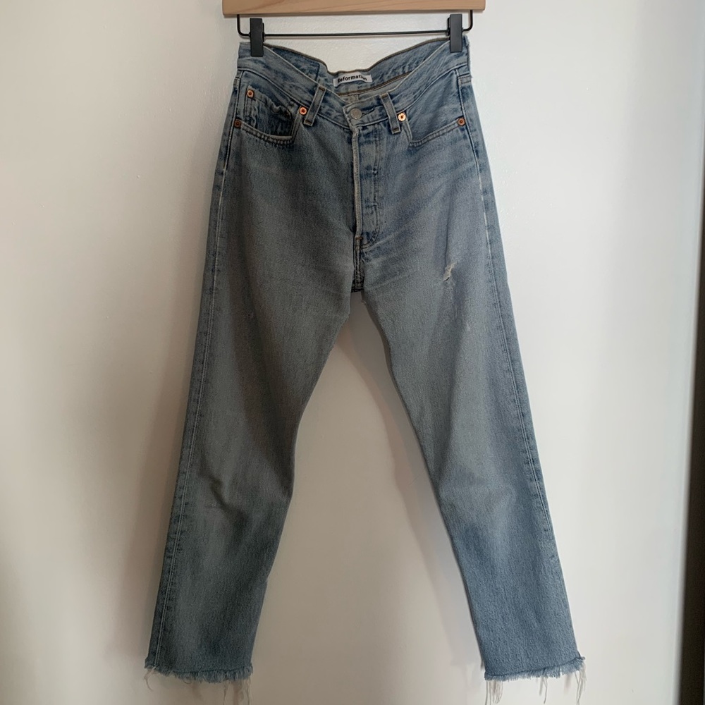 Reformation Re-worked Re-done Vintage Levi’s 25